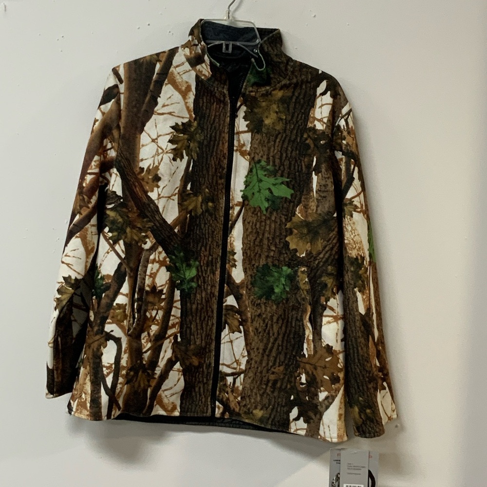 Aqua Stop camo reversible jacket